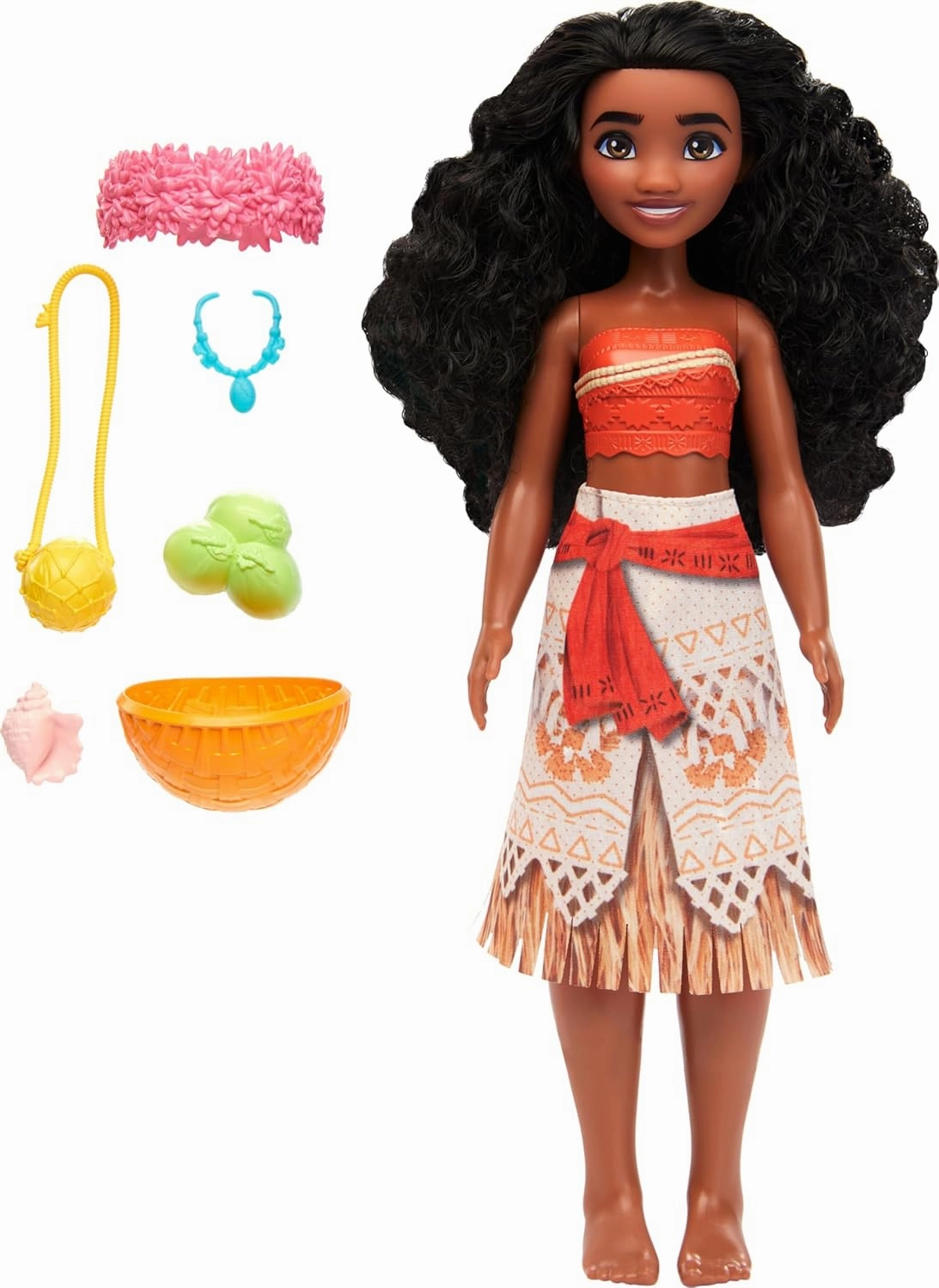 Disney Princess Moanas Magical Island Adventure Doll for Kids Ages 3 Years & Up