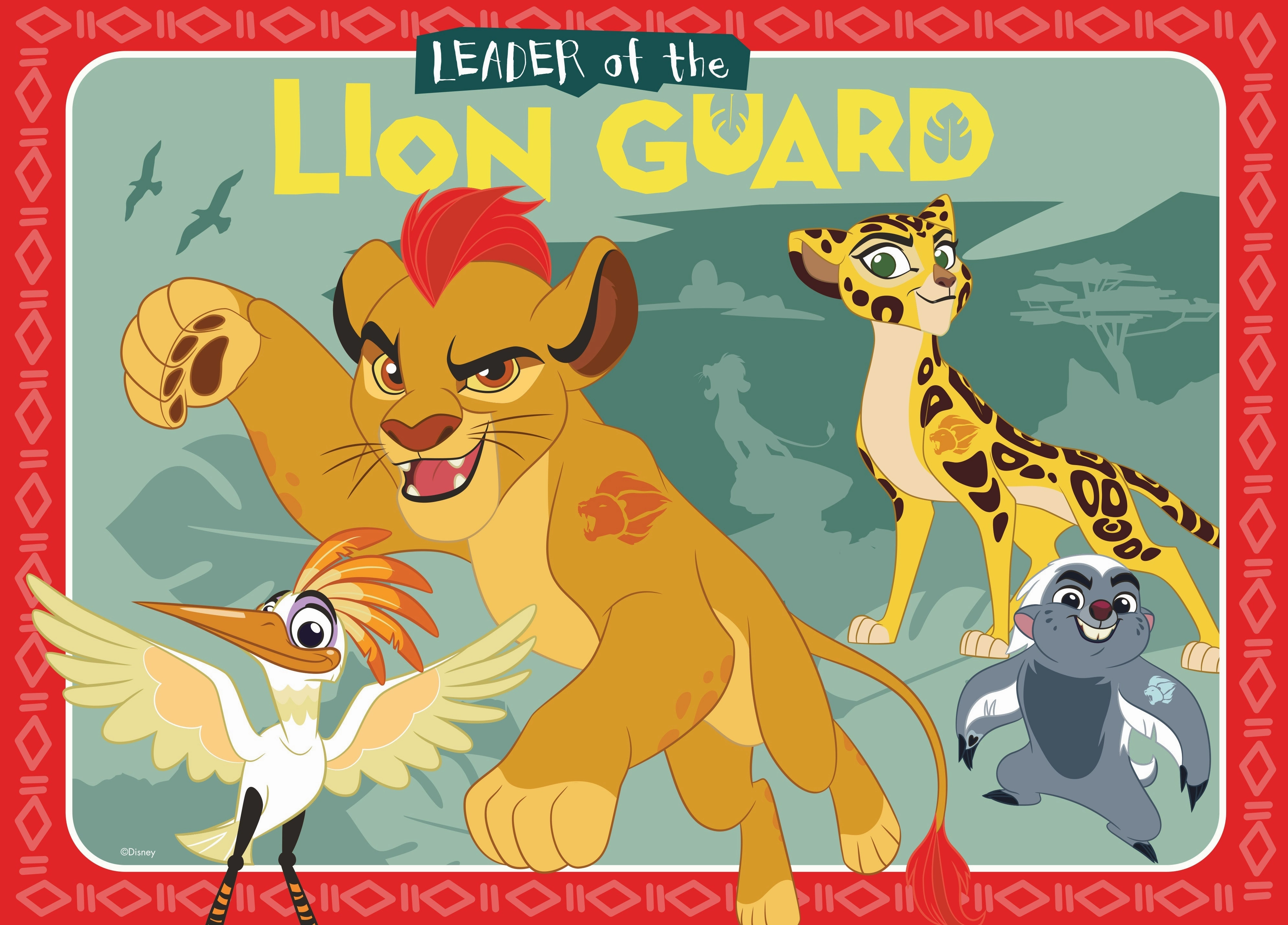 Disney The Lion Guard 35 Piece Frame Tray Puzzle Assorted Styles
