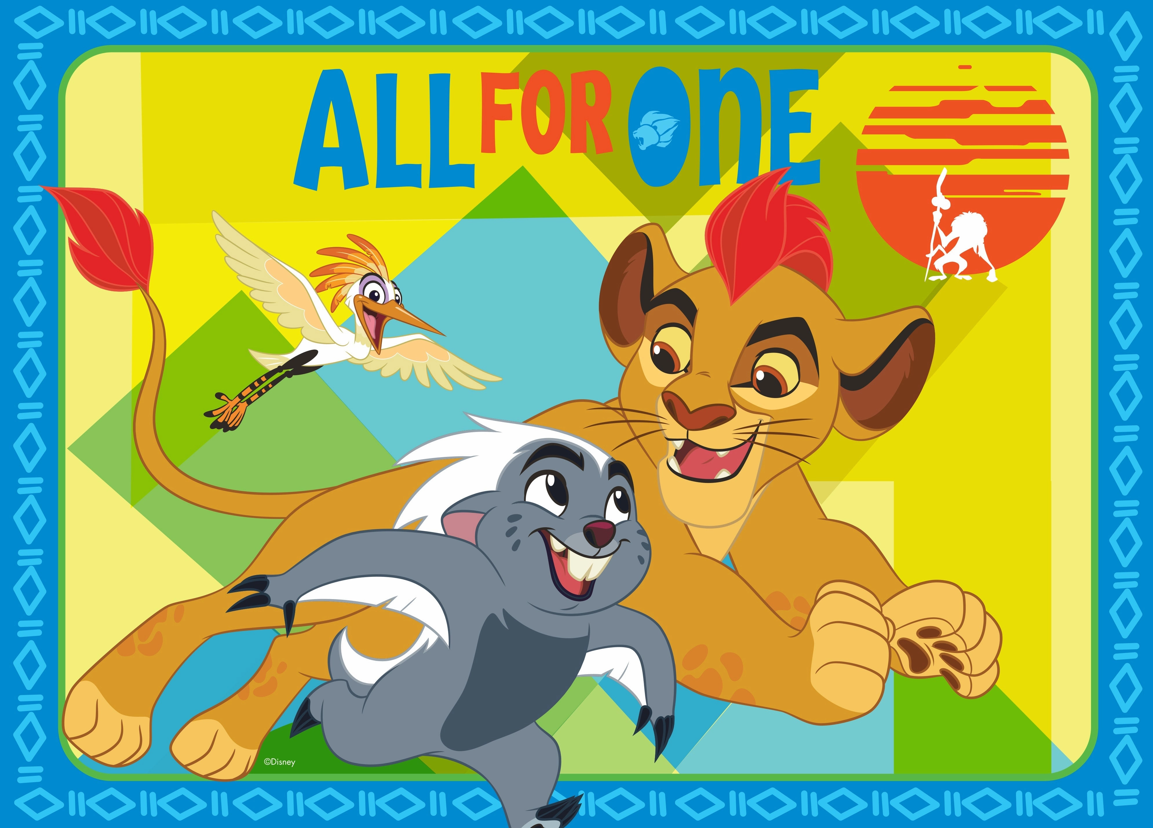 Disney The Lion Guard 35 Piece Frame Tray Puzzle Assorted Styles