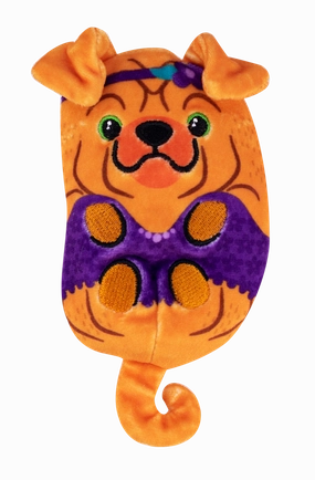 Dogs Vs Squirls Bean Bag Plush #076 Dixie