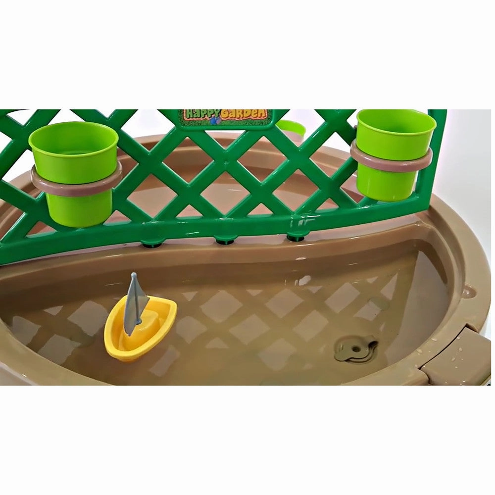 Dolu 4-in-1 Explorer Activity Table: Garden, Sand, Water & Creativity