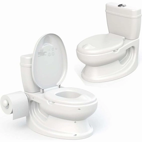 Dolu Educational Toddler Potty - White, Ages 18mo 