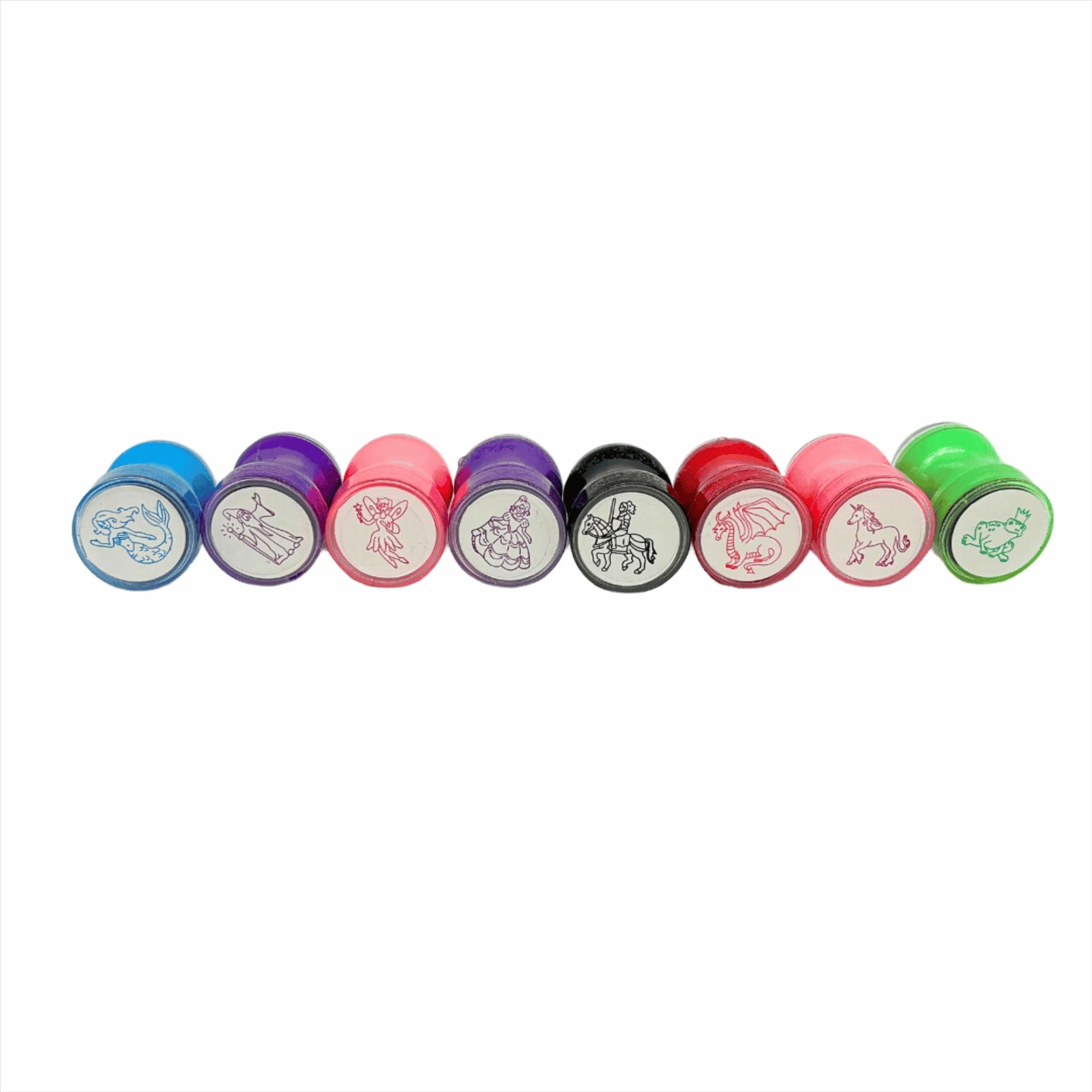 Double Sided Self Inking Fantasy Stamper with Roller (single)