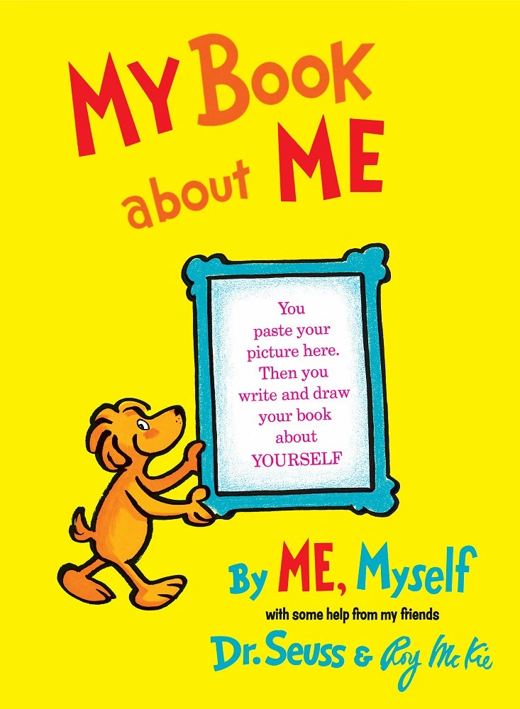 Dr. Seuss My Book About Me - Personalized Children's Activity Hardcover