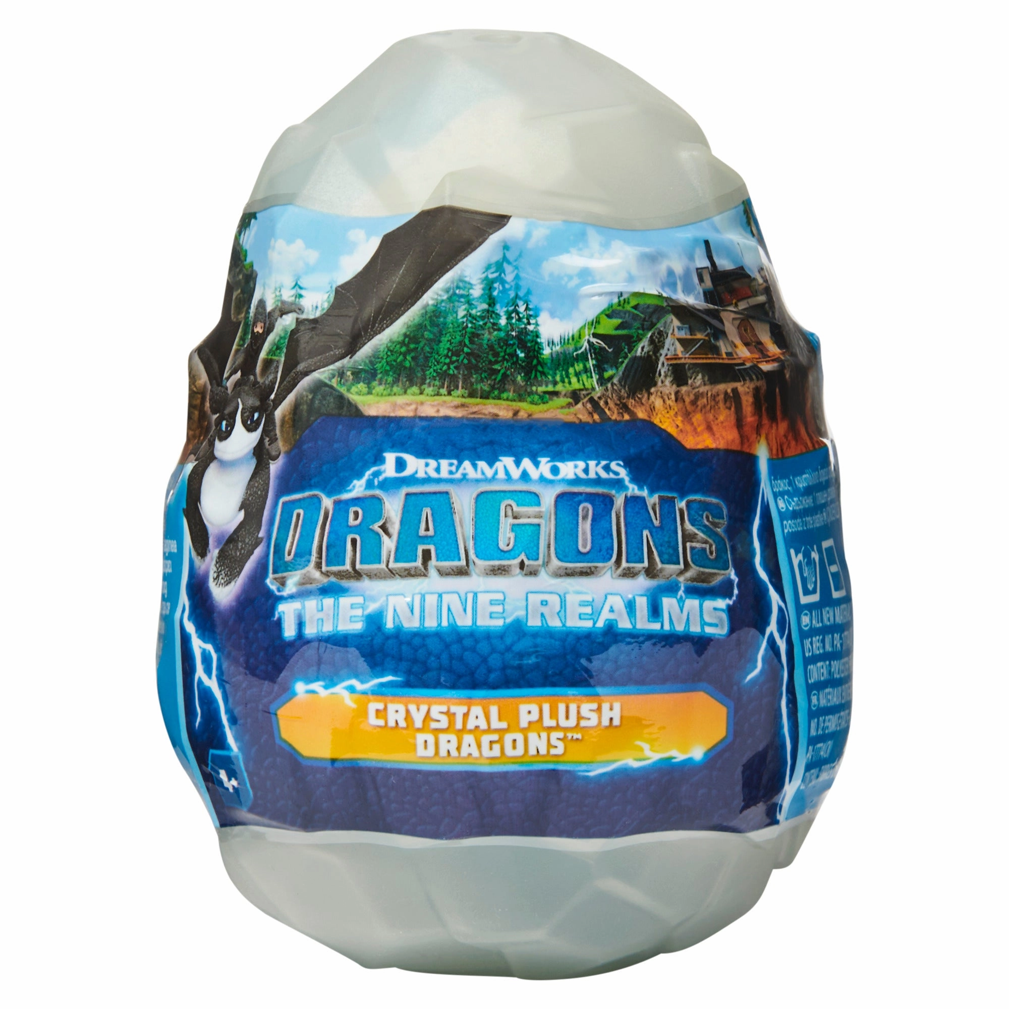 Dreamworks Dragons Crystal Plush Dragons Mystery Plush