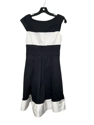 Dress Casual Midi By Kate Spade In Black & White, Size: 6 Kate Spade Bags