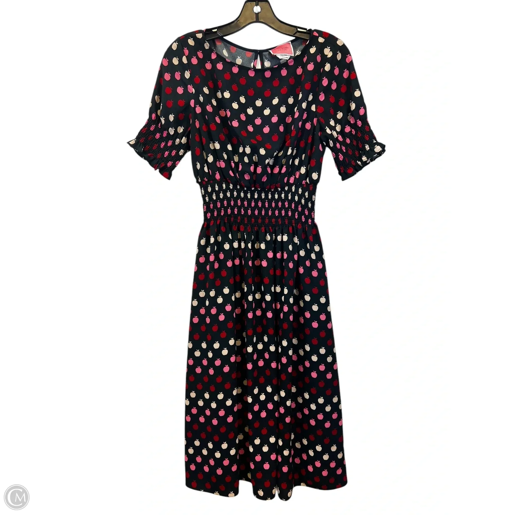Dress Designer By Kate Spade In Black & Red, Size: S Kate Spade Bags
