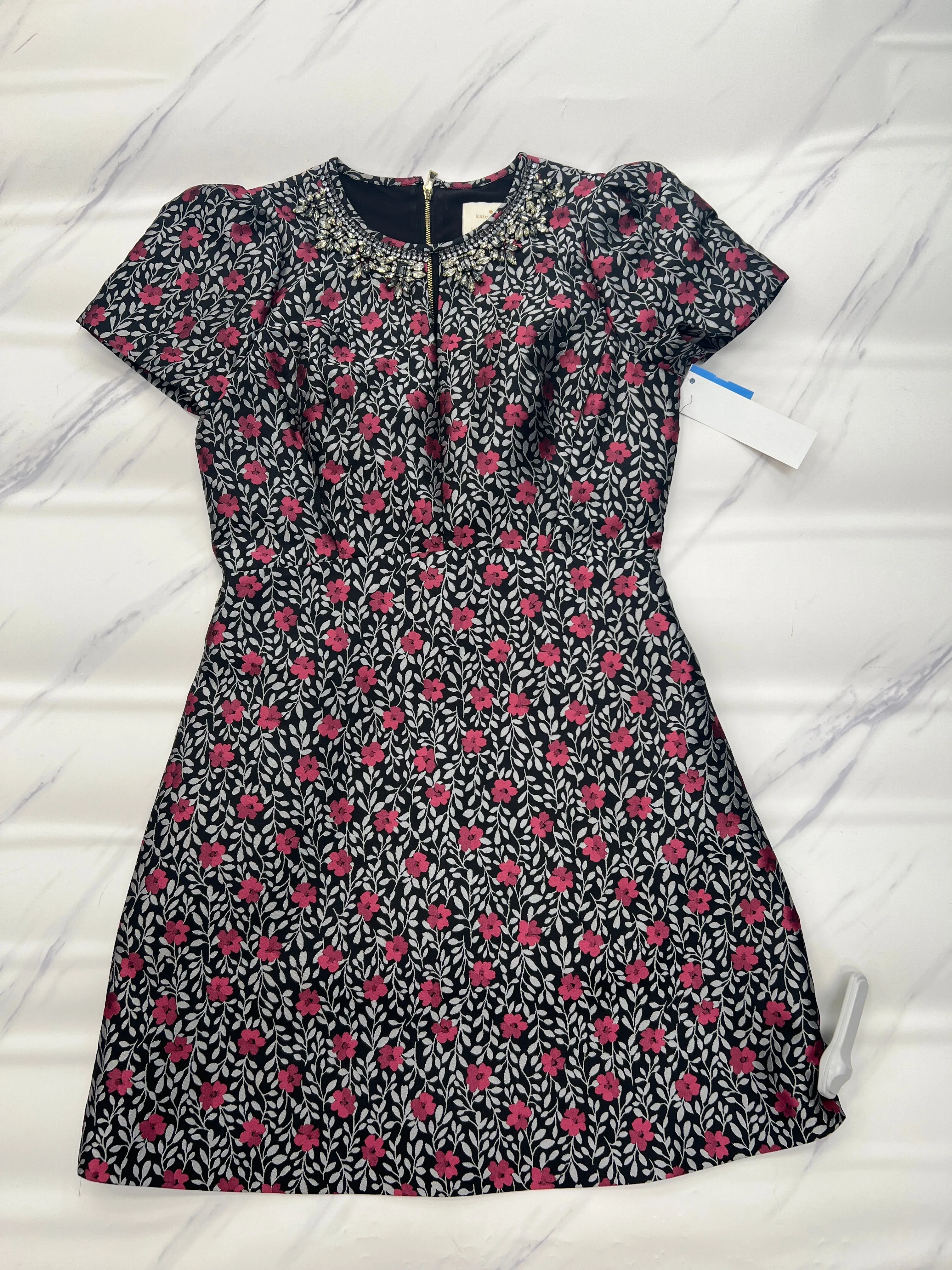 Dress Designer By Kate Spade In Black & Silver, Size: 6 Kate Spade Bags