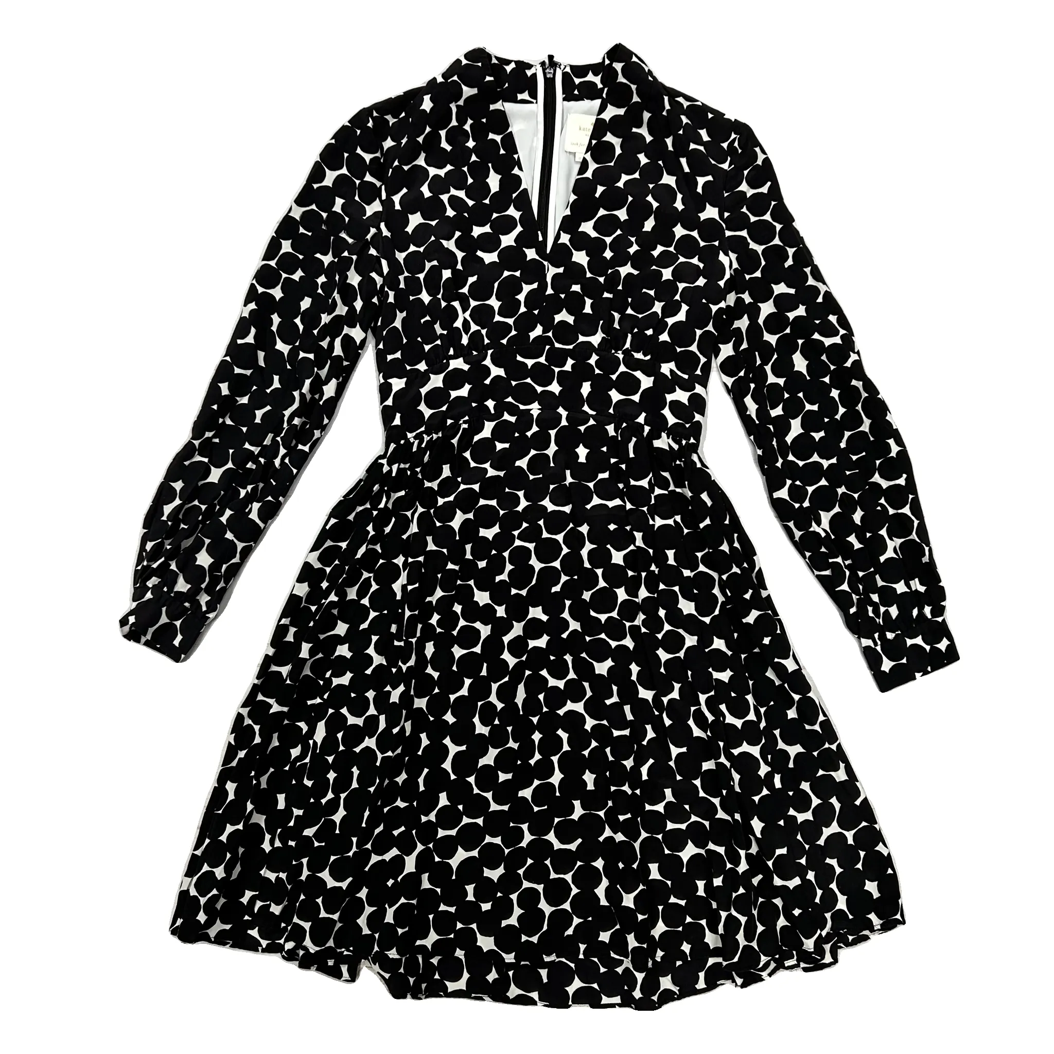 Dress Designer By Kate Spade In Black & White, Size: Xs Kate Spade Bags