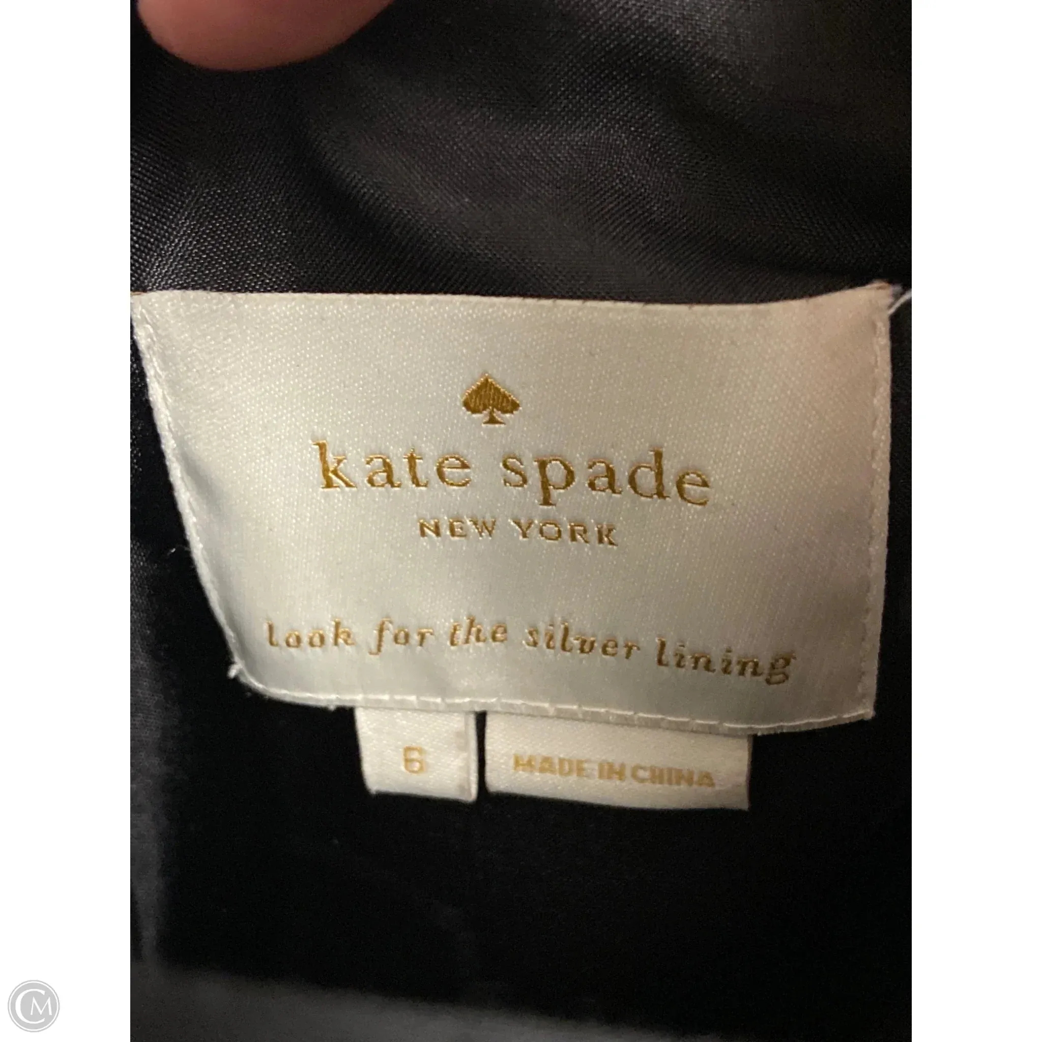 Dress Designer By Kate Spade In Black, Size: S Kate Spade Bags