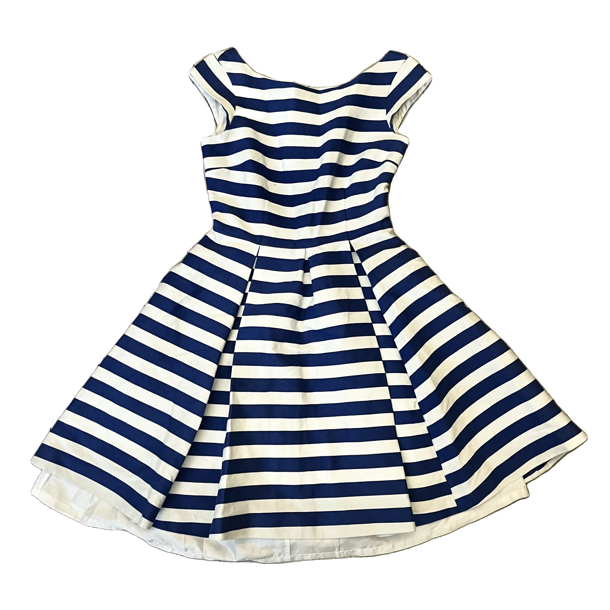 Dress Designer By Kate Spade In Blue & White, Size: Xs Kate Spade Bags