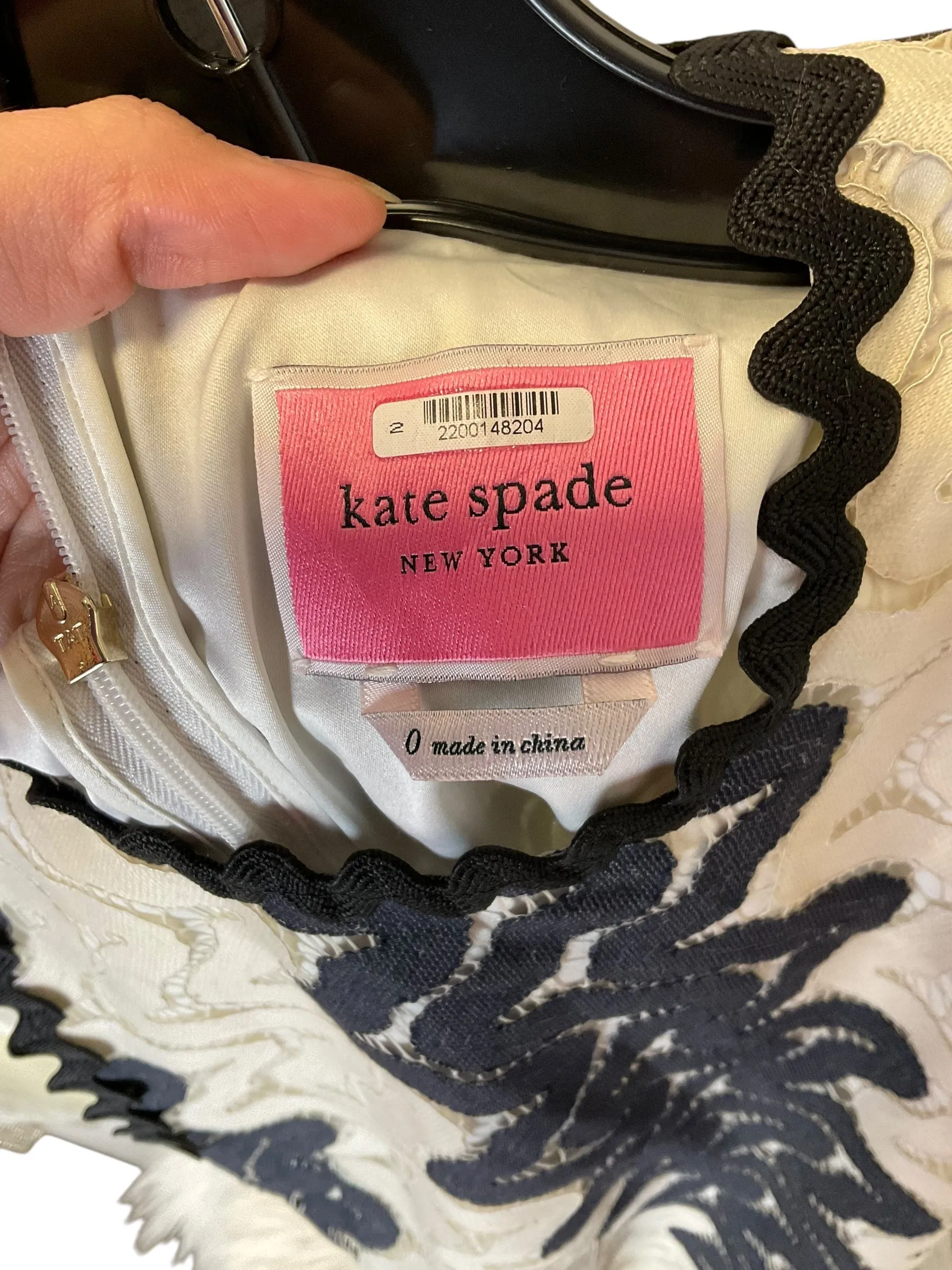 Dress Designer By Kate Spade In Cream, Size: 0 Kate Spade Bags