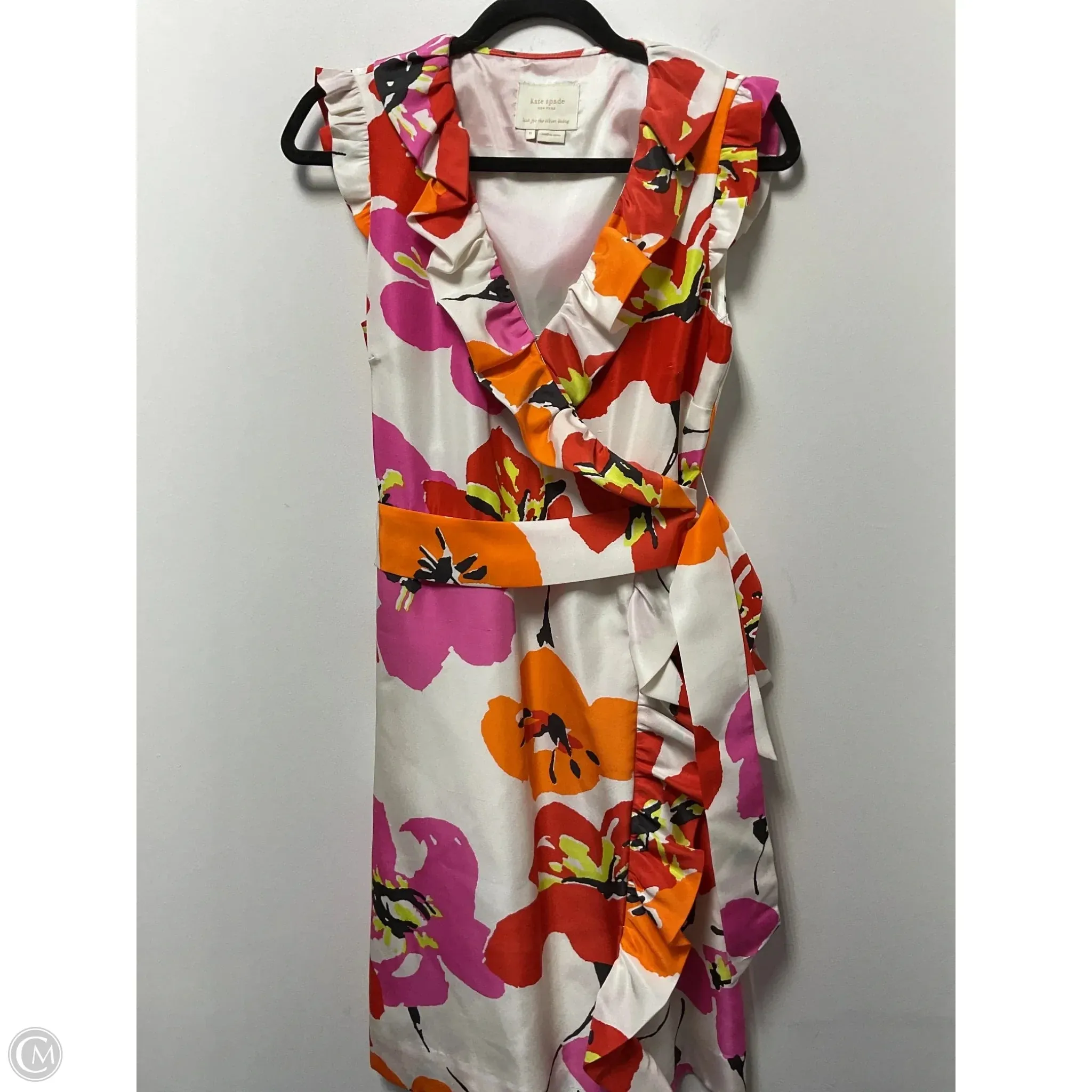 Dress Designer By Kate Spade In Floral Print, Size: 6 Kate Spade Bags