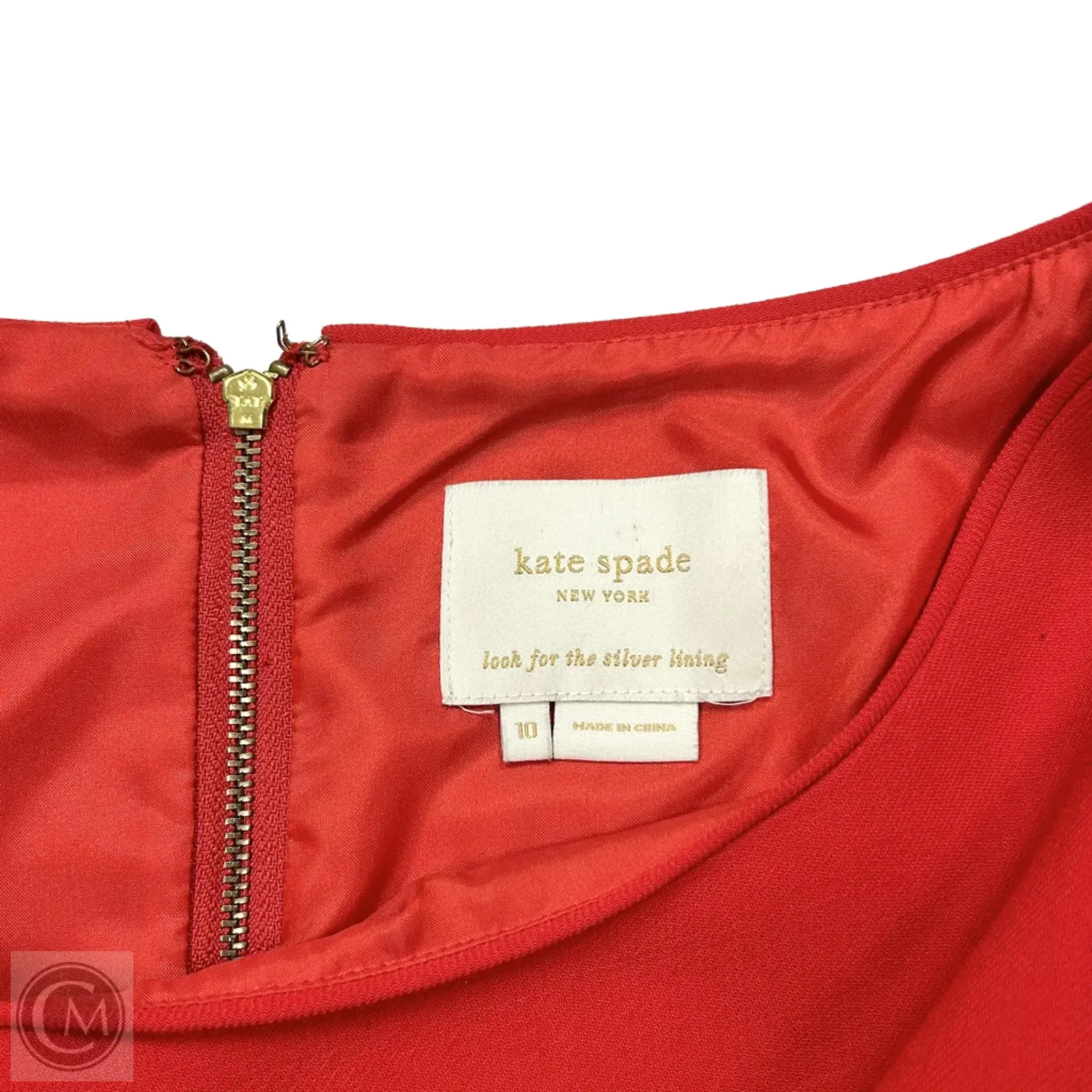 Dress Designer By Kate Spade In Red, Size: M Kate Spade Bags