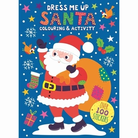 Dress Me Up Santa Colouring & Activity Book