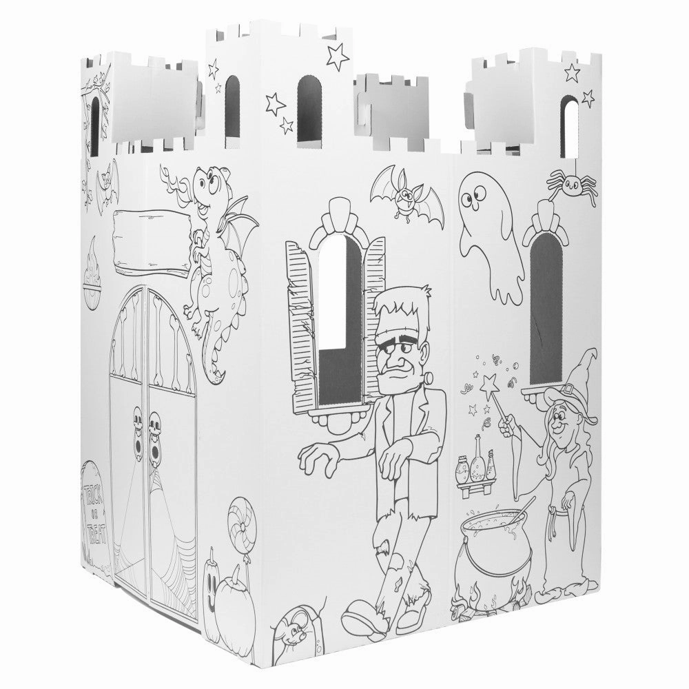 Easy Playhouse Haunted Castle Art & Craft Playhouse for Kids