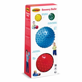 Edushape Sensory Ball Mega Pack  4 Nubby Textured Balls