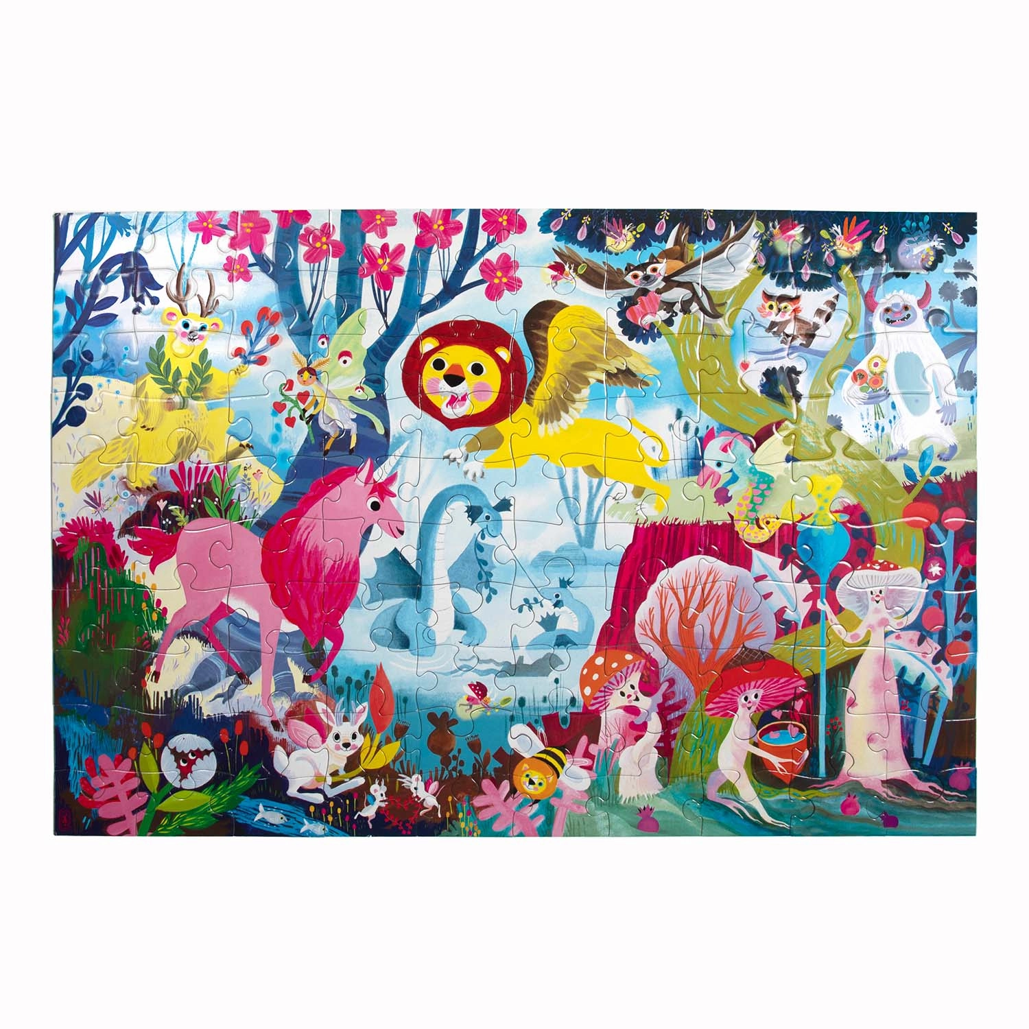 Eeboo 100Pc Puzzle Magical Creatures