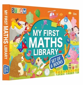 Encyclopedia :Steam : My First Maths Library (Set of 6 Books) [Paperback] Shweta Sinha