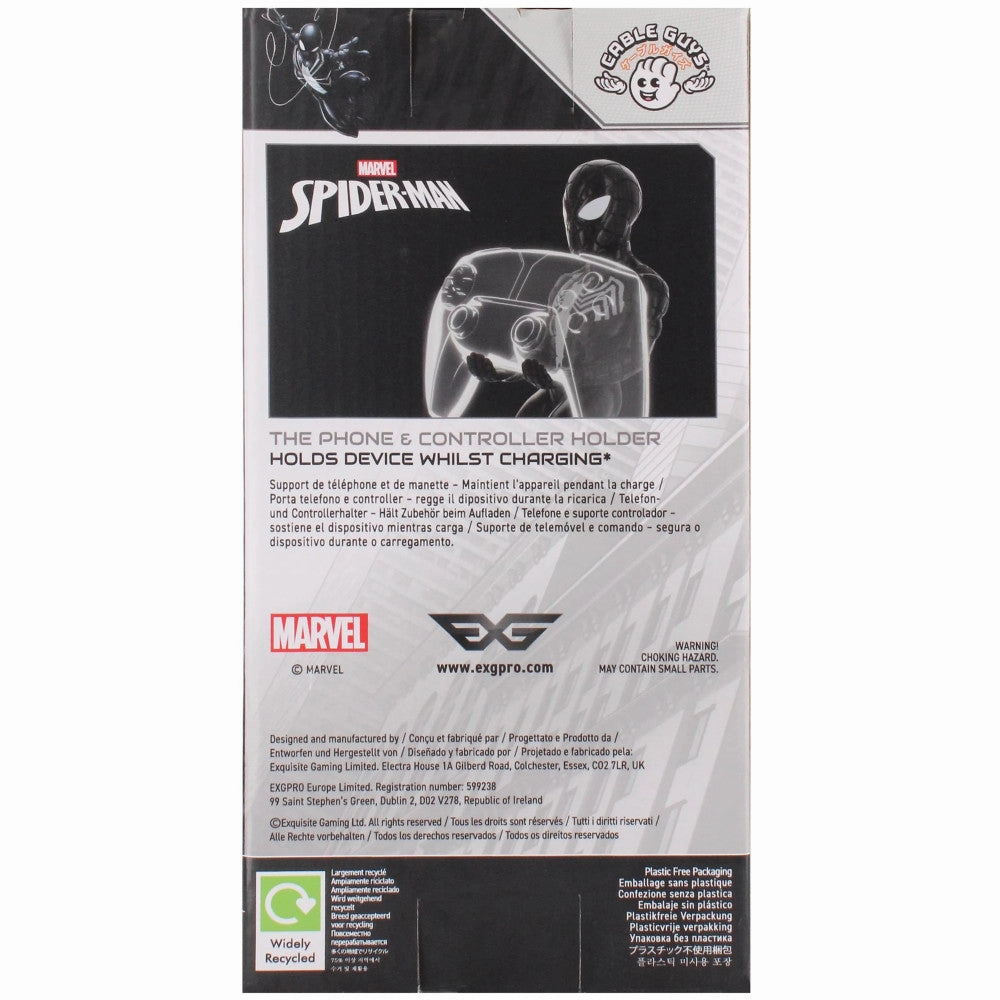 Exquisite Gaming Marvel Symbiote Spider-Man Controller & Phone Holder