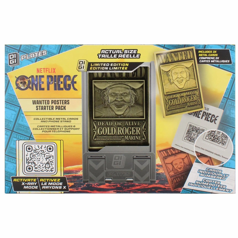 Exquisite Gaming One Piece Digiplate Collector's Pack with Iconic Pirate Etchings