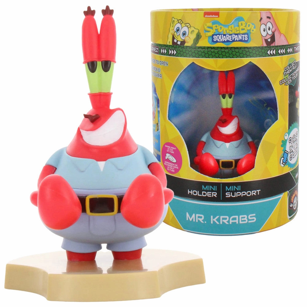 Exquisite Gaming SpongeBob Mr. Krabs Phone & Earbud Holder