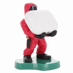 Exquisite Gaming Squid Game Square Guard Earbud & Phone Holder