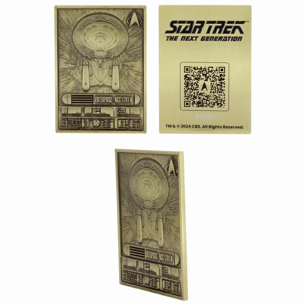 Exquisite Gaming Star Trek Digiplate Collector's Set - Metallic Collectible Cards