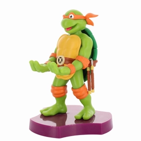 Exquisite Gaming TMNT Michelangelo Earbud & Phone Holder