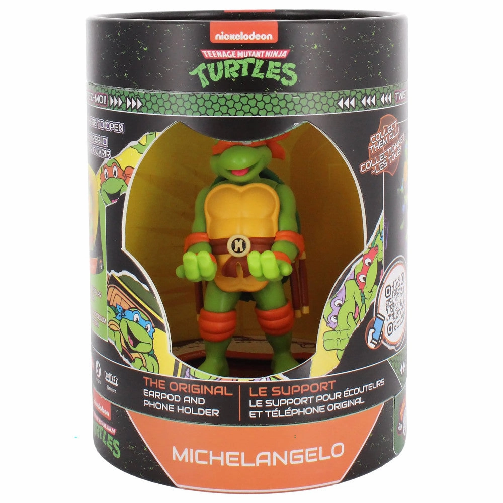 Exquisite Gaming TMNT Michelangelo Earbud & Phone Holder