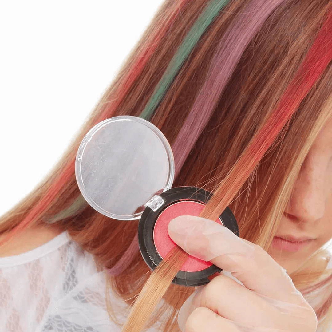 Fab Lab Hairlights with 6 Temporary Coloured Hair Chalks for Ages 8 