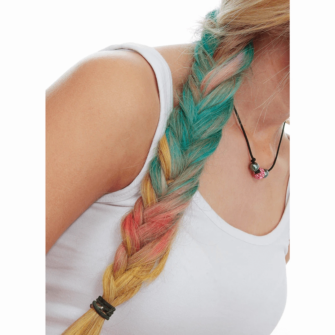 Fab Lab Hairlights with 6 Temporary Coloured Hair Chalks for Ages 8 