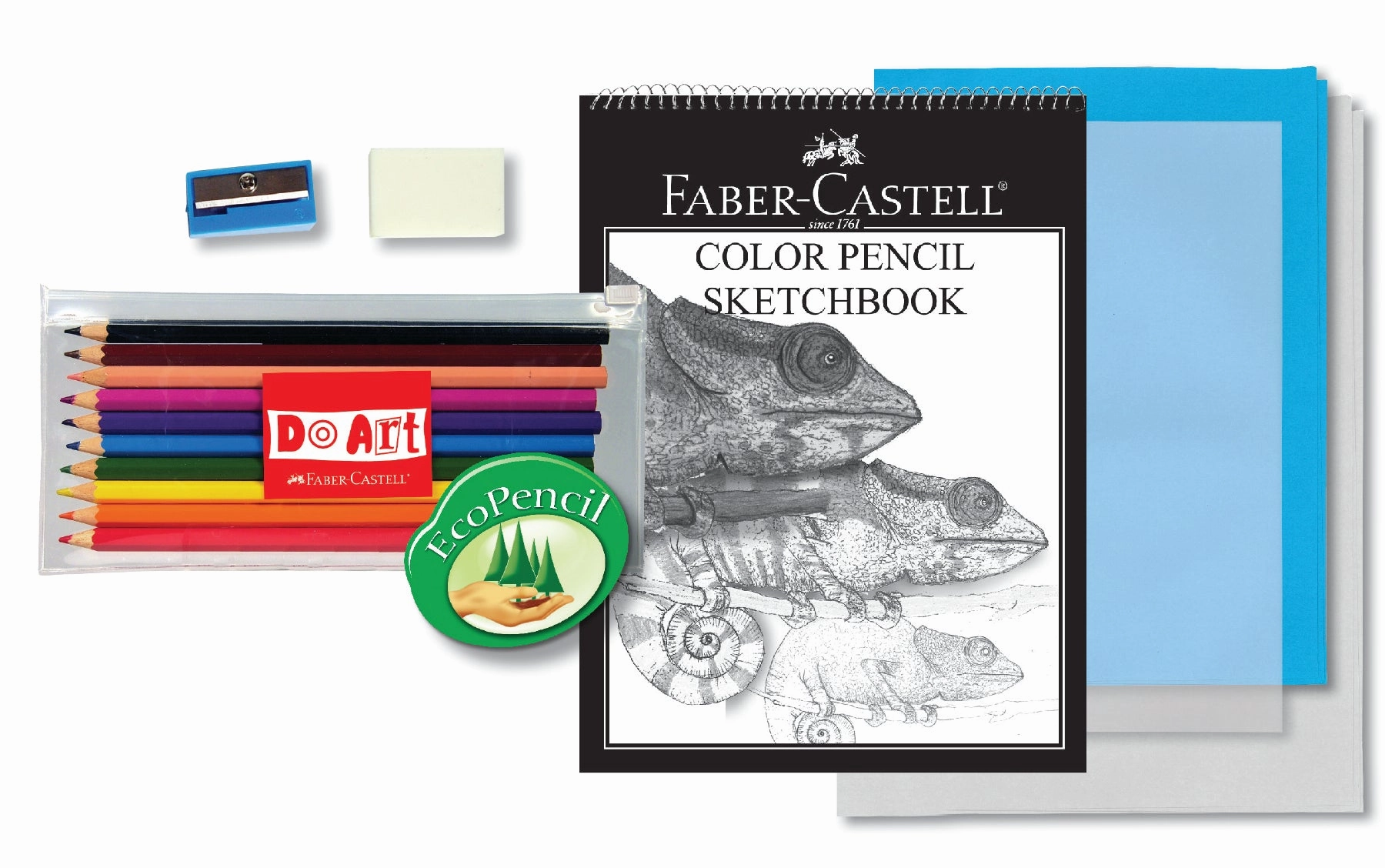 Faber-Castell Do Art Color Pencil Art Kit - Creative Essentials