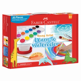Faber-Castell Young Artist Learn to Watercolor Complete Set