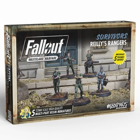 Fallout Wasteland Warfare: Survivors: Reilly's Rangers 32mm Collectible Miniature Set