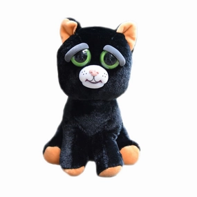 Feisty Pets Black Cat Katy Cobweb