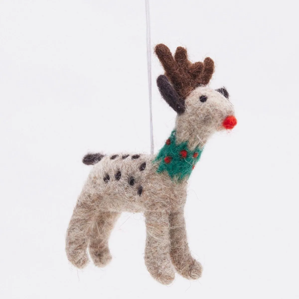 Felt Reindeer Ornament