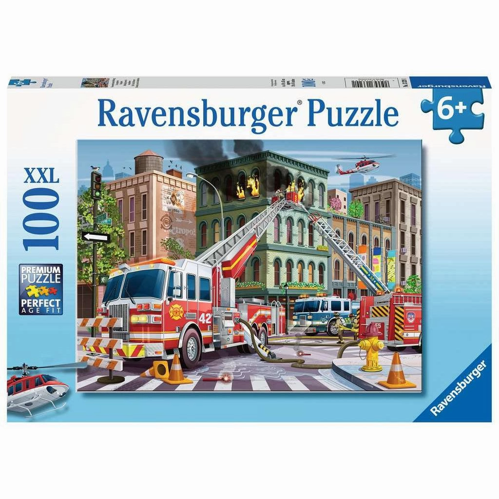 Fire Truck Rescue 100pc