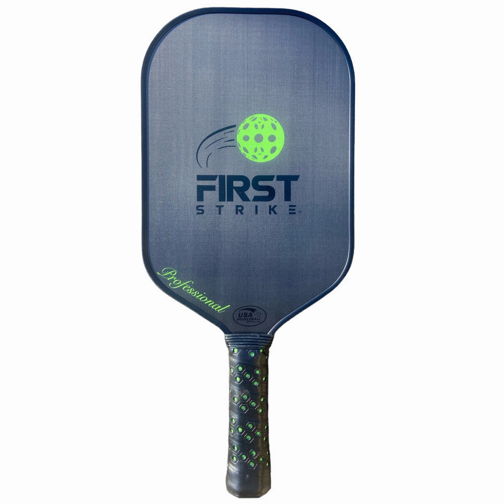 First Strike Pickleball Professional Elongated Paddle, 16.4 x 7.5", Polymer Core