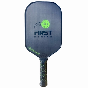 First Strike Pickleball Professional Elongated Paddle, 16.4 x 7.5", Polymer Core