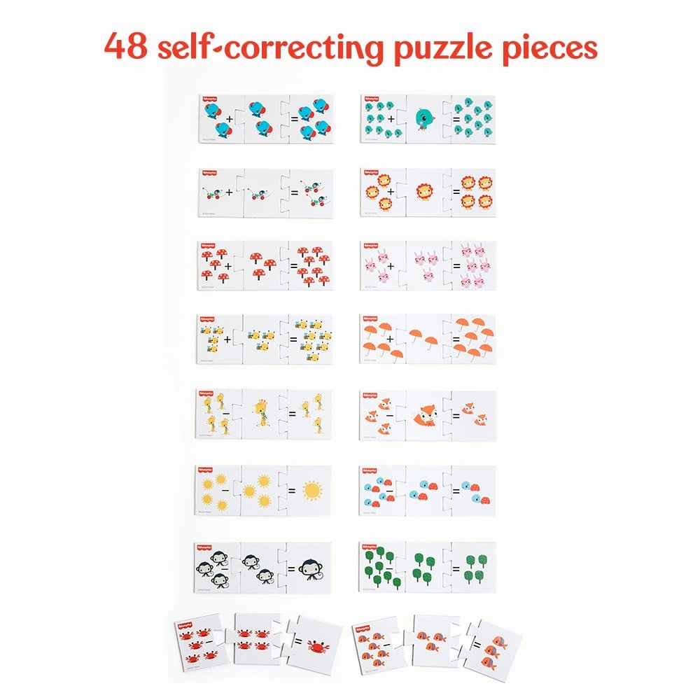 Fisher Price Learn About Sizes 48 Pieces Learning Sizes Puzzle For Kids