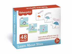 Fisher Price Learn About Sizes 48 Pieces Learning Sizes Puzzle For Kids