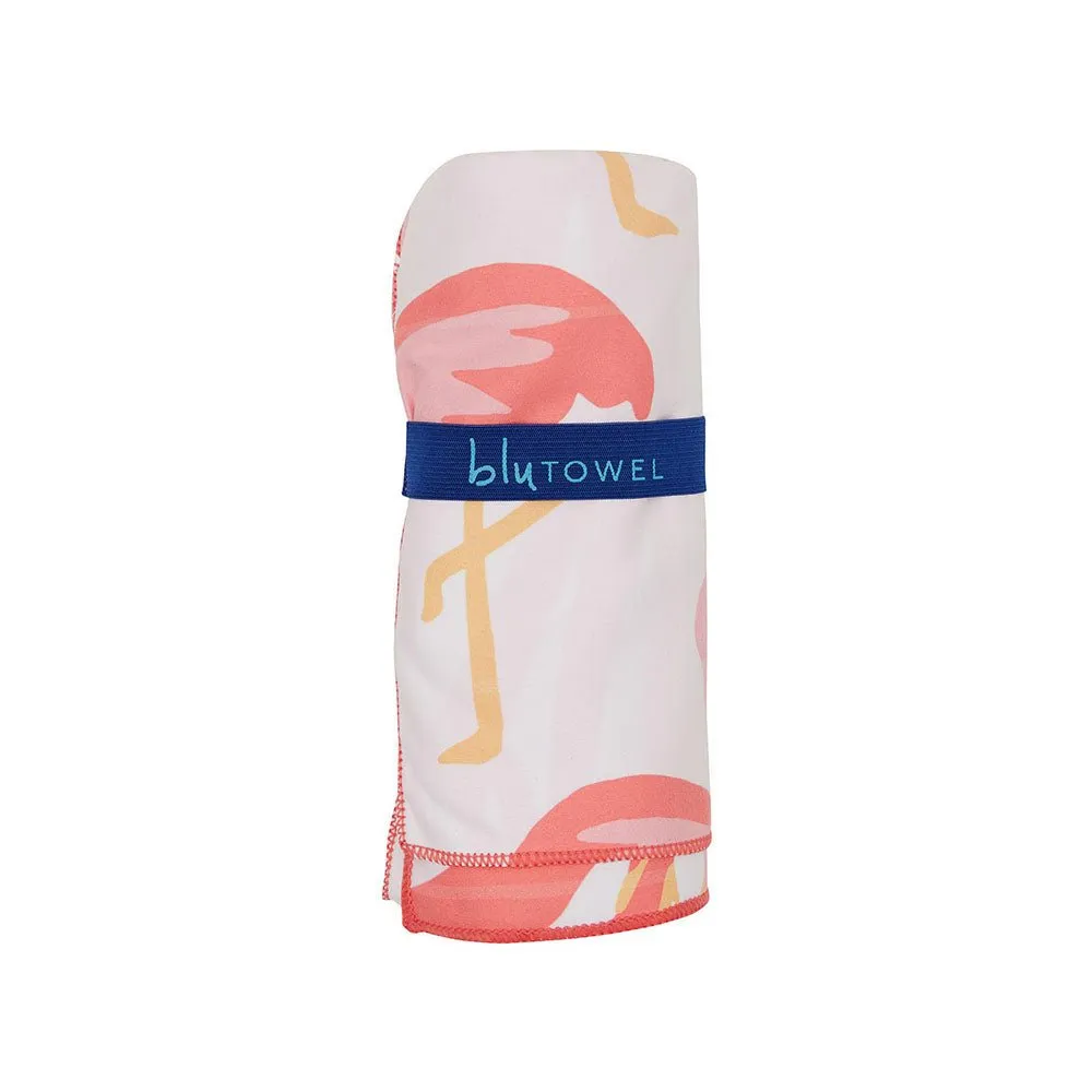 Flamingo Pink Beach Towel