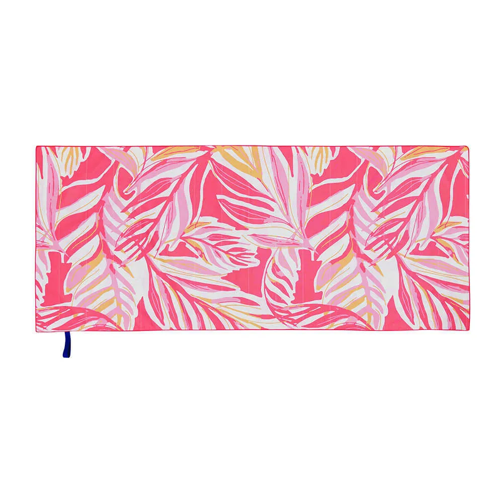 Flamingo Pink Beach Towel