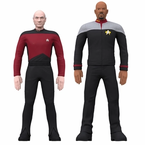 FleXfigs Star Trek 4.5 inch Action Figures - Captains Collector Pack