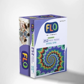 FLO Toys Magic Spiral Spin 252 Pieces Puzzle For Kids Ages 8 