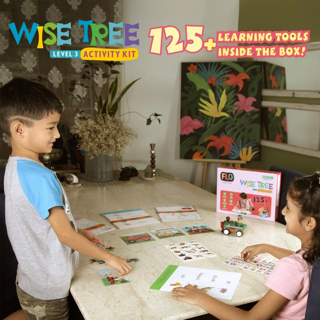 FLO Toys Wise Tree -Level 3 Activity Kit For Kids Ages 8 