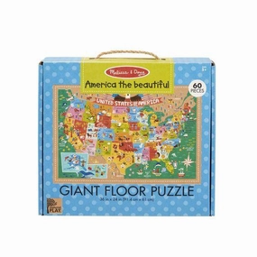 Floor Puzzle: America the Beautiful 60 pc