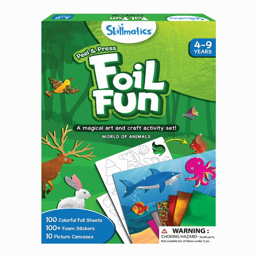 Foil Fun World of Animals Creative Foil Art Kit