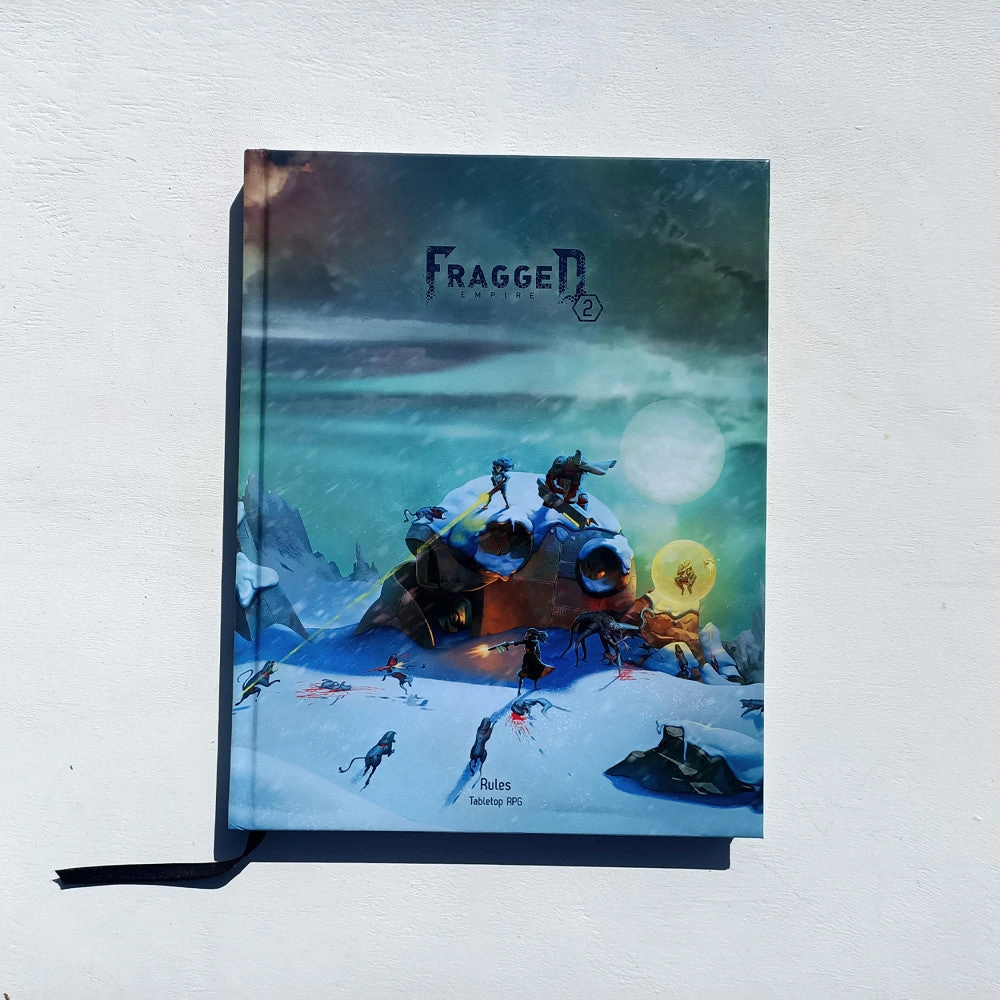 Fragged Empire 2: Hardcover Rule Book - Sci-Fi RPG Adventure